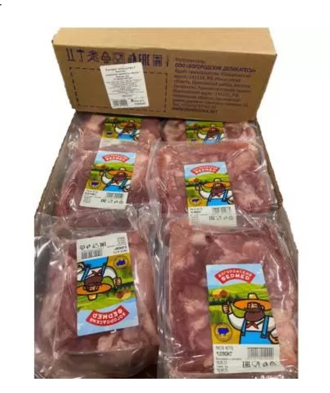 Шея свиная Богородский фермер 1 уп.